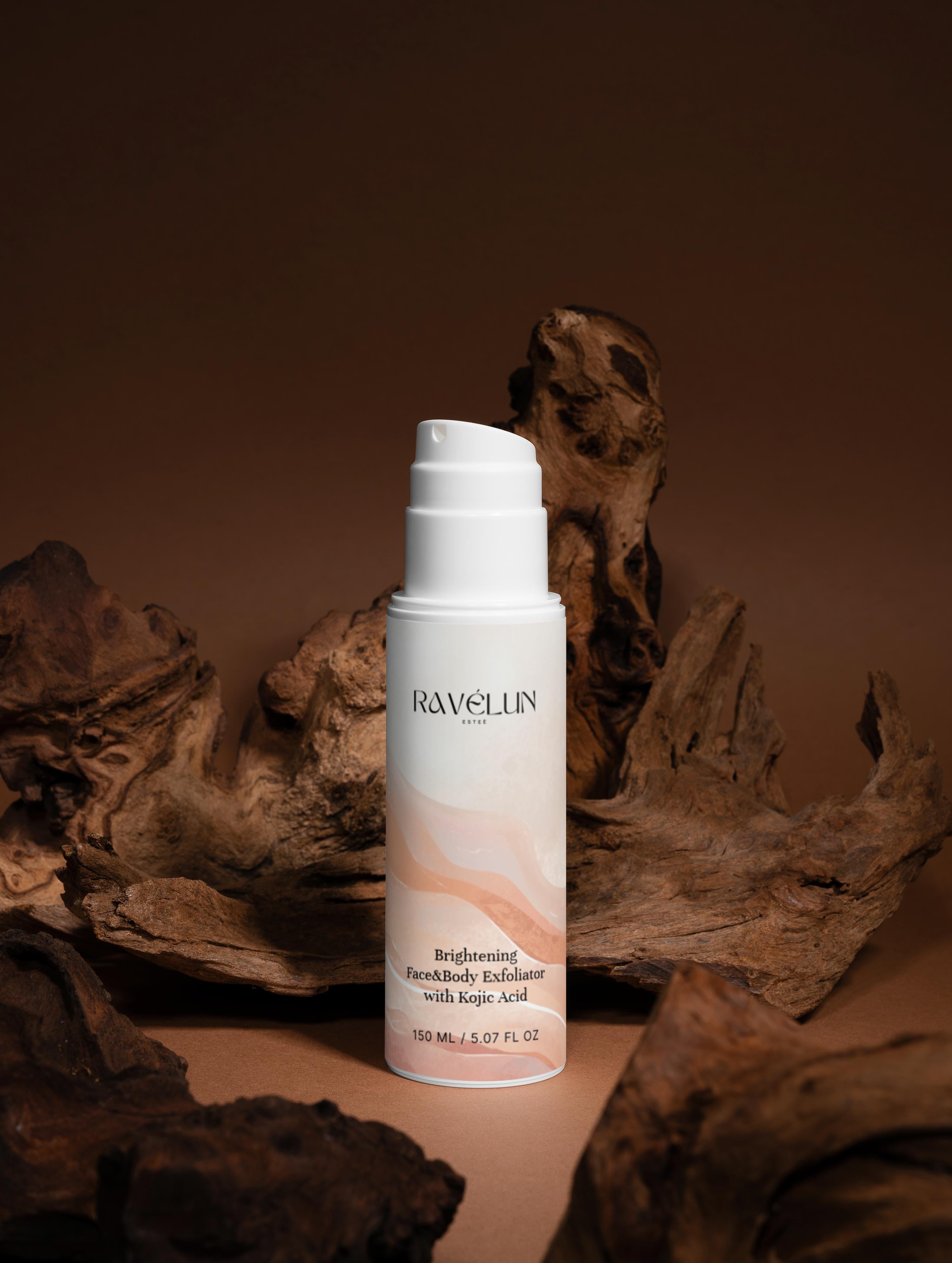 Brightening Face&Body Exfoliator with Kojic Acid