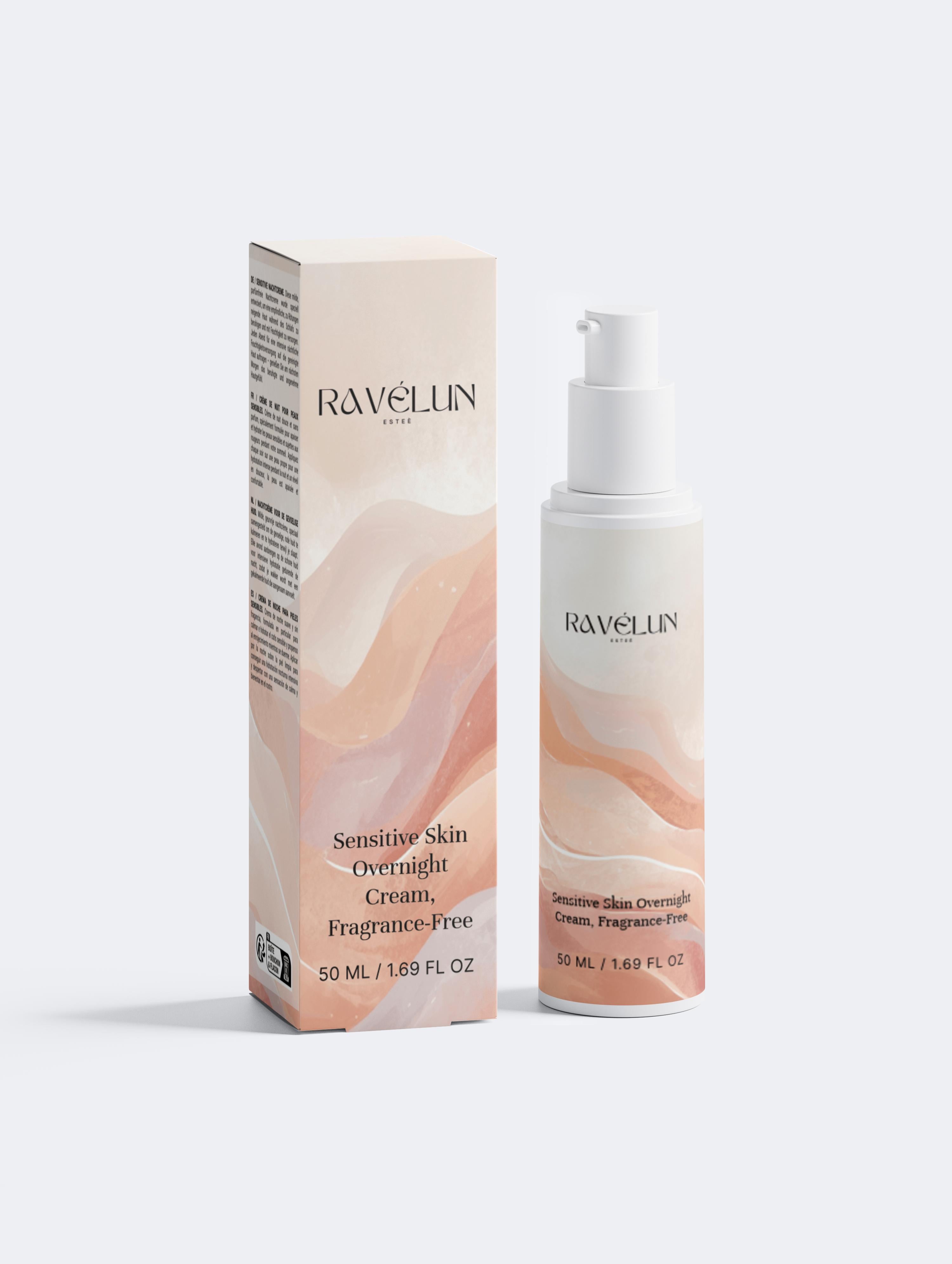 Sensitive Skin Overnight Cream, Fragrance-Free
