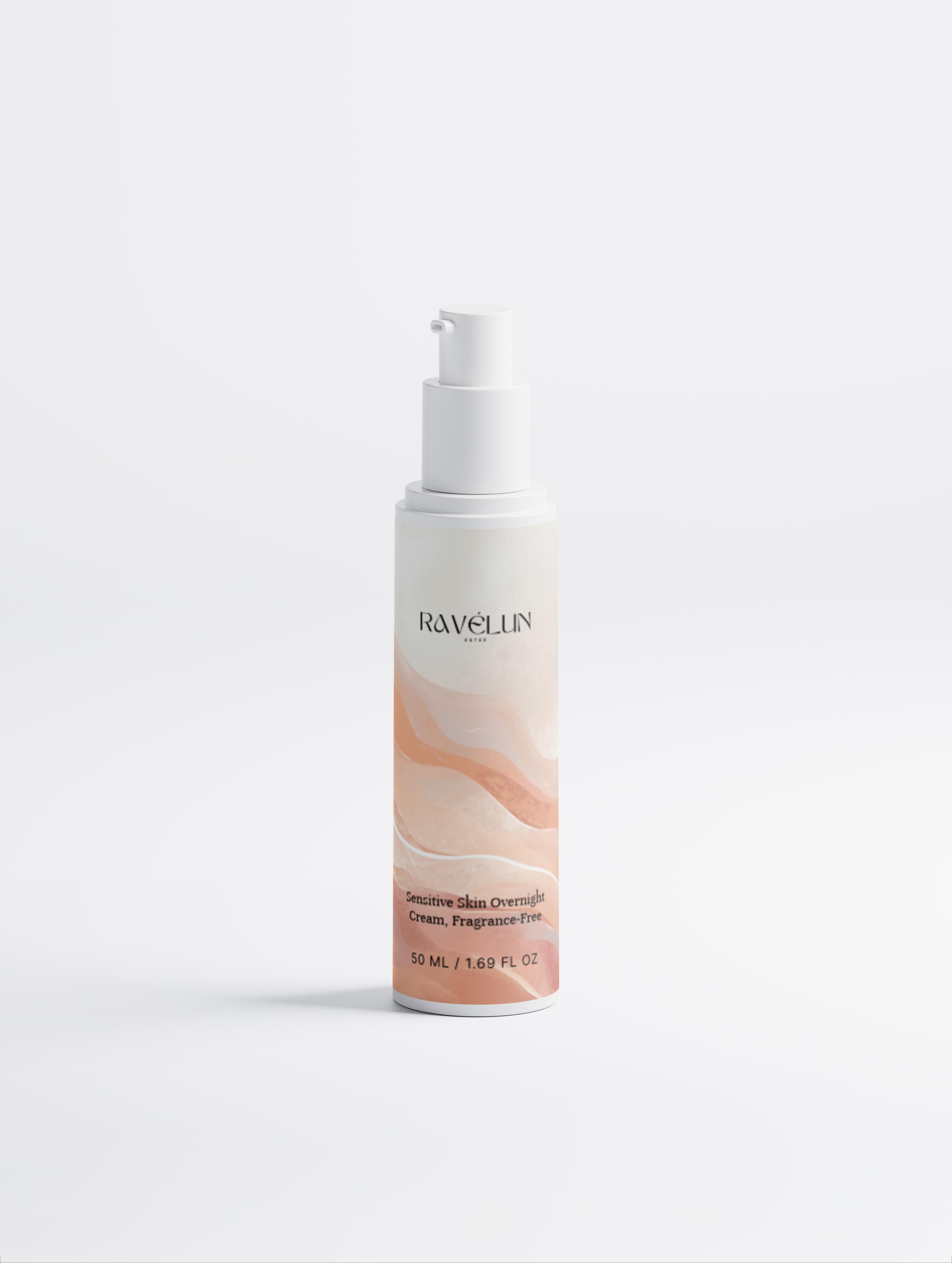 Sensitive Skin Overnight Cream, Fragrance-Free