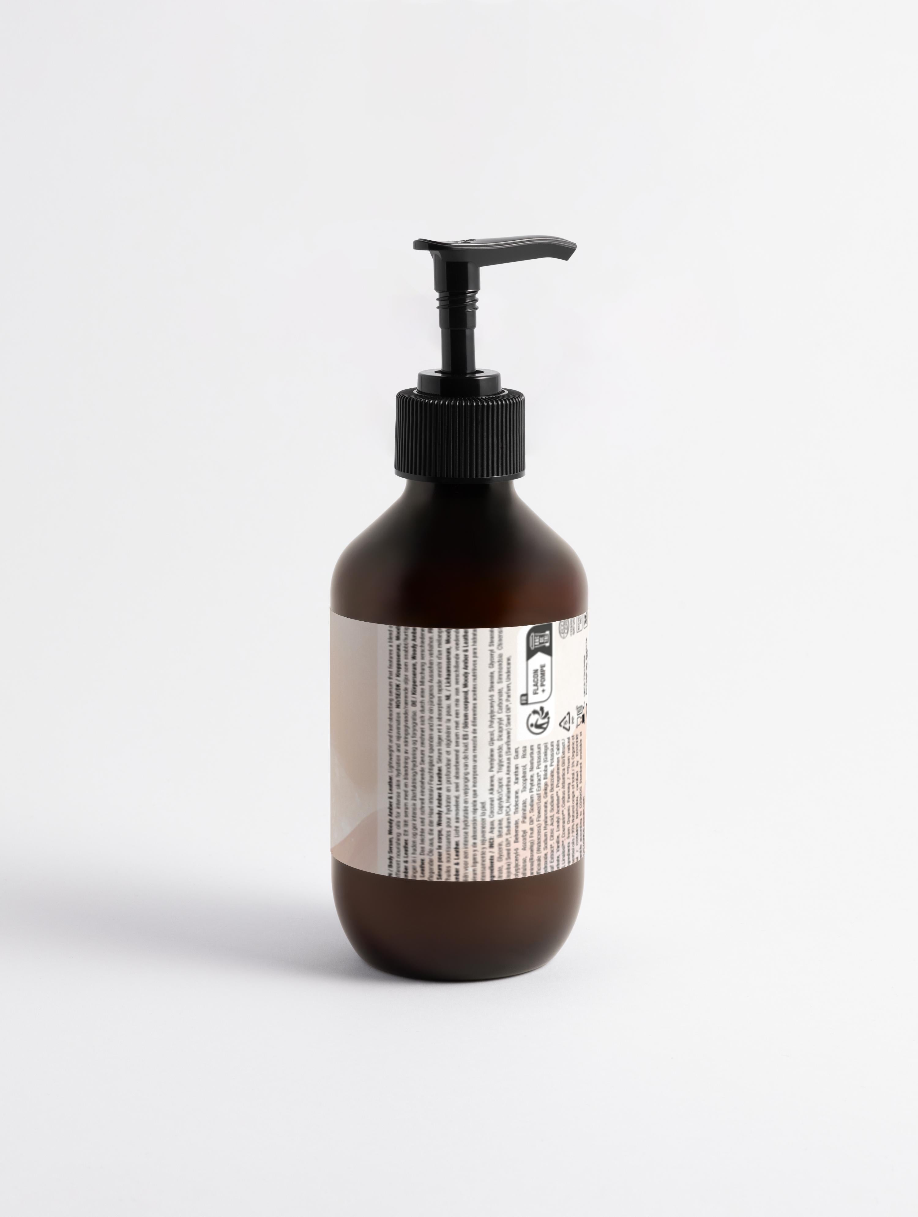 Silk Skin Body Serum, Woody Amber & Leather